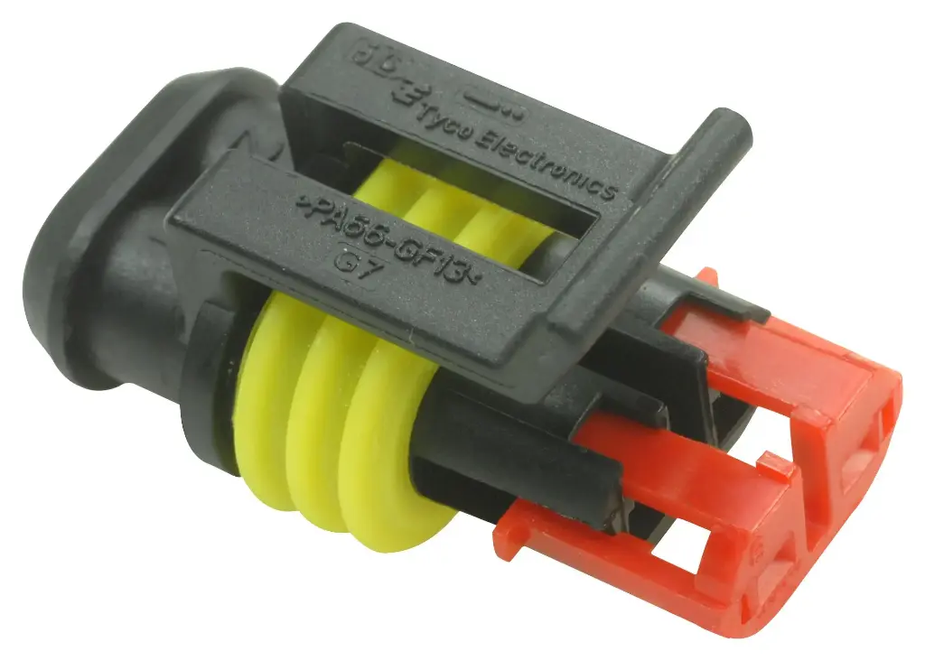 [282080-1] 282080-1  TE CONNECTIVITY Automotive Connectors 2P RECEPTACLE
