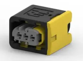 [2-1418448-1] 2-1418448-1   TE CONNECTIVITY Automotive Connectors  3P AMP MCP 1.5K RECP HSG CODE B GREY